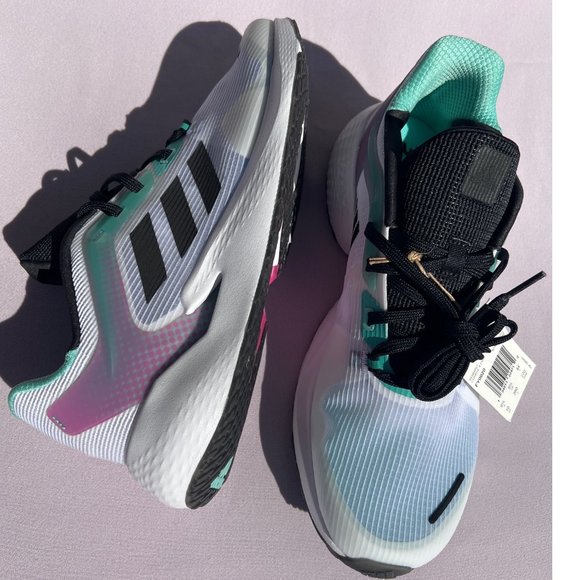 adidas Other - NWT Adidas Alphatorsion Running Shoes Men's Size 10 White/black/acid Mint